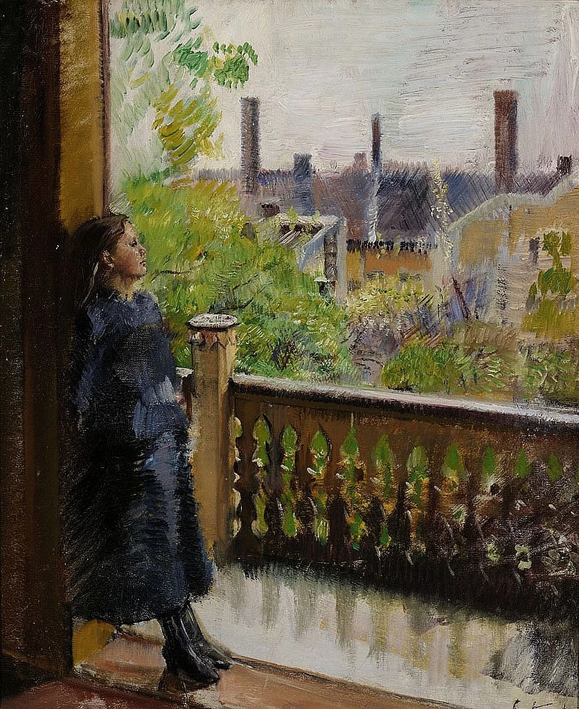 Il balcone della Porta Verde - Museo di Lillehammer